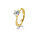 Saint Maurice STM/85985-0-G, Ring Solitair Briljant 14 krt geelgoud