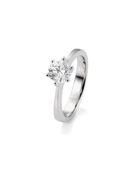 Saint Maurice Saint Maurice STM/859860-0-94, Ring Solitair Briljant Platina 950 Saint Maurice Saint Maurice STM/859860-0-94, Ring Solitair Briljant Platina 950