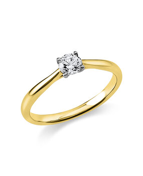 Langerak Diamonds Langerak Diamonds 1A291YP854-1, 18 krt geelgoud met pt950 zetting