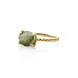 Sparkling Jewels Sparkling Jewels SRIG03-G64-54, Ring 9krt met lime jade