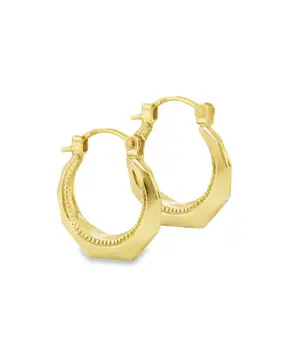 WRSM WRSM GOR1074, Creolen 14 karaats geelgoud