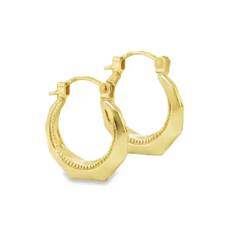 WRSM WRSM GOR1074, Creolen 14 karaats geelgoud