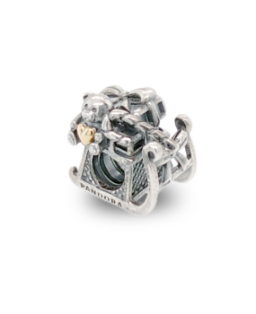 Pandora Pandora 791207, Charm pandora zilver en 14 karaats goud