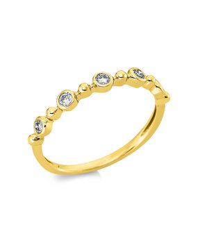 Langerak Diamonds Langerak Diamonds 1CZ07G454-1, Ring met diamant