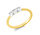 Langerak Diamonds 1IB95YP854-1, Ring met 3 ovale diamanten