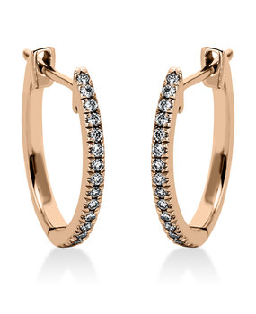 Langerak Natural Diamonds Langerak Diamonds 2L649R4-1, Creolen met diamant