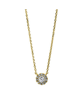 Langerak Diamonds Langerak Diamonds 4D757G4-1, Collier met diamant