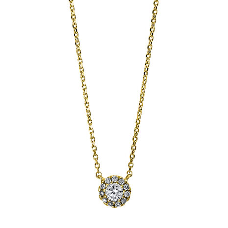 Langerak Diamonds Langerak Diamonds 4D757G4-1, Collier met diamant