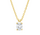 Langerak Diamonds 4P115G4-1, Collier met ovale diamant