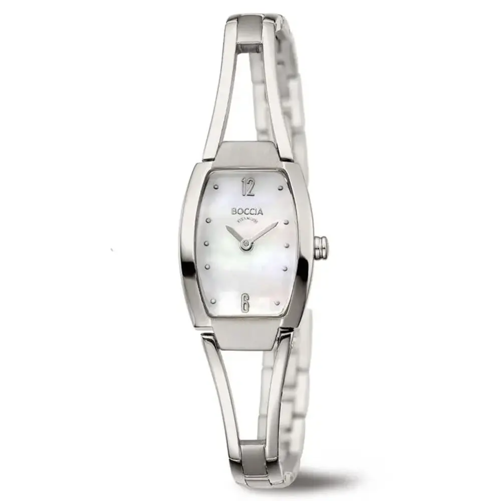 Boccia Boccia 3262-01, Horloge titanium