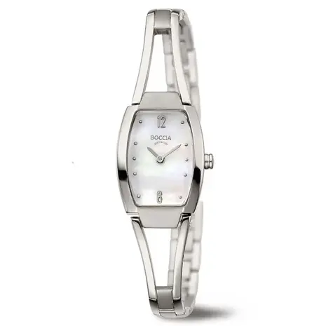 Boccia Boccia 3262-01, Horloge titanium