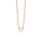 Zinzi ZIC1420R, Collier zilver verguld