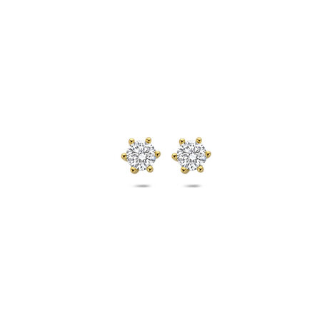 Langerak Lab Grown Diamonds Langerak Essentials 4035481, Oorstekers met 2x0.125crt Lab grown diamant