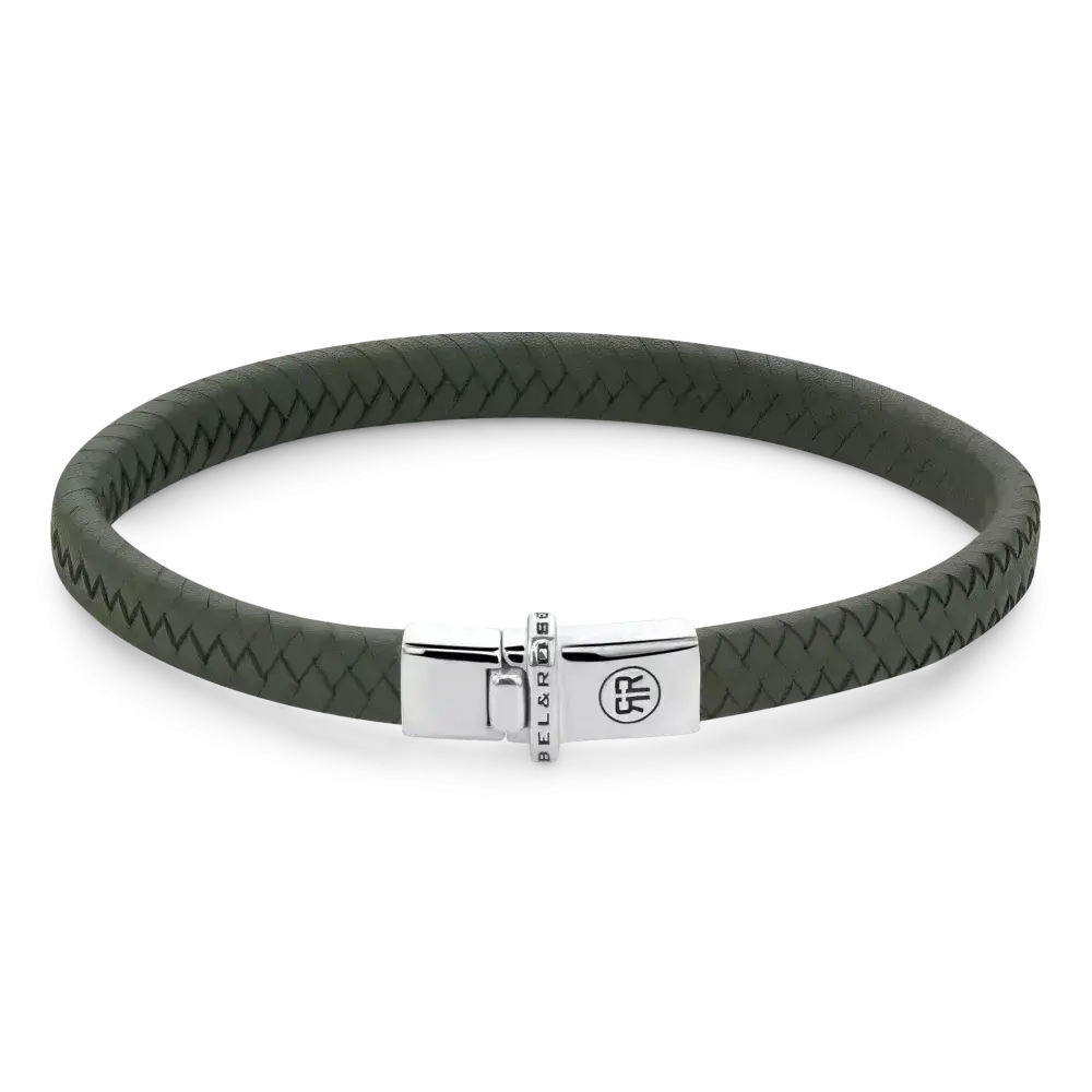 Rebel & Rose Rebel and Rose RR-L0147-S-S, Armband leer