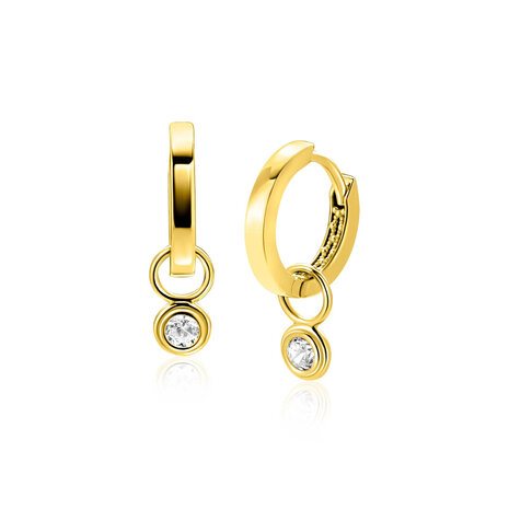 Zinzi Zinzi ZGCH560,  Creoolhangers 14 karaats goud