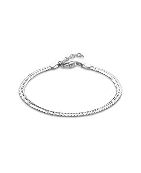 Langerak Essentials Langerak Essentials 1341595, armband platte gourmette