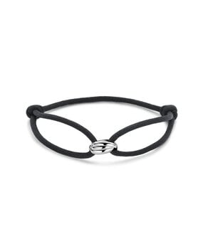 Langerak Essentials Langerak Essentials 1801013, armband satijn zwart