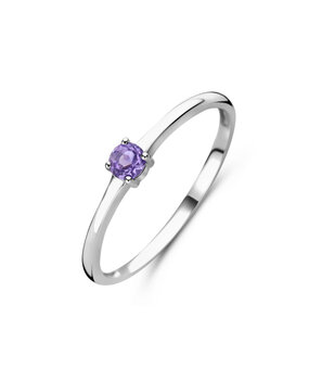 Langerak Essentials Langerak Essentials 1337084, ring met geboortesteen licht amethist juni