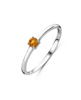 Langerak Essentials Langerak Essentials 1337092, ring met geboortesteen november citrien