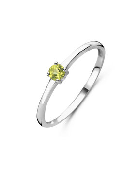 Langerak Essentials Langerak Essentials 1337112, ring met geboortesteen peridot augustus