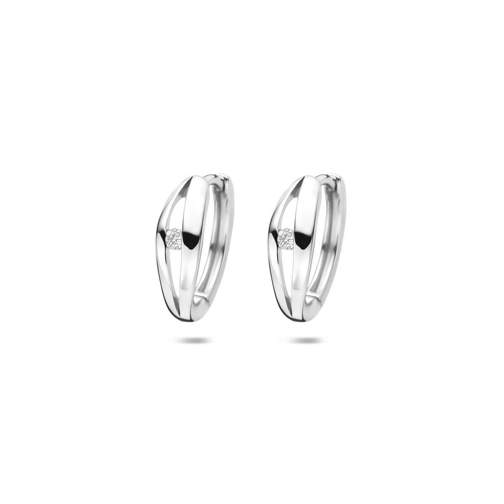 Langerak Lab Grown Diamonds Langerak Essentials 1342120, klapoorringen lab grown diamant