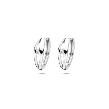 Langerak Lab Grown Diamonds Langerak Essentials 1342120, klapoorringen lab grown diamant