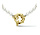 Langerak Essentials 2103267, Collier zoetwaterparel goldplated