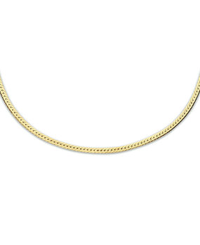 Langerak Essentials langerak essentials 2103150, collier goldplated