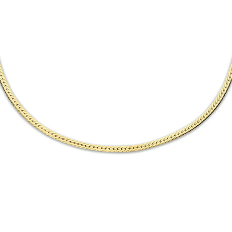 Langerak Essentials langerak essentials 2103150, collier goldplated
