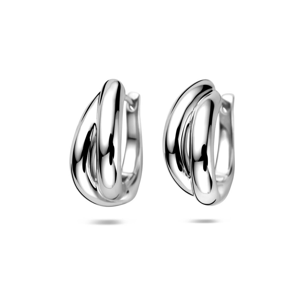 Langerak Essentials langerak essentials 1339804, creolen zilver