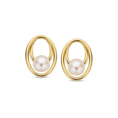 Excellent Jewelry Excellent OB137520, Oorstekers zoetwaterparel