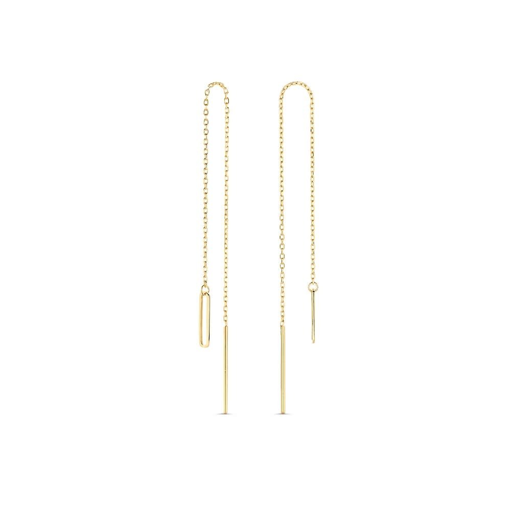 Excellent Jewelry Excellent OE10790, Oorhangers 14 karaats geelgoud