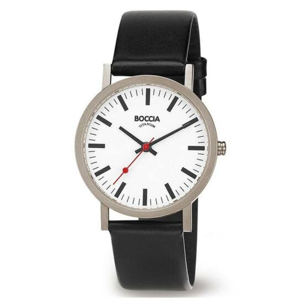 Boccia Boccia 521-03, Horloge titanium
