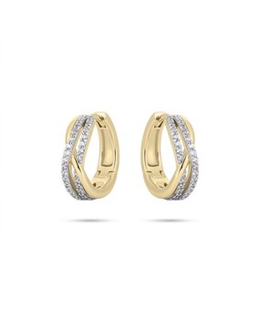 Langerak Essentials Langerak Essentials KC090Y, Creolen Goldplated