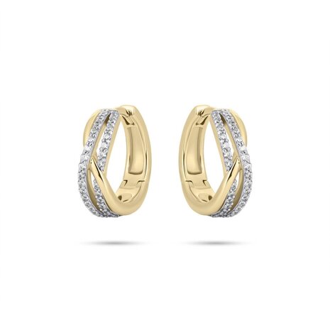 Langerak Essentials Langerak Essentials KC090Y, Creolen Goldplated