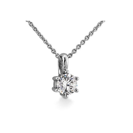 Saint Maurice Saint Maurice 31/04573-0-Pt, Hanger Solitair briljant Platina 950