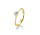 Saint Maurice STM/84831-0-55, Ring Solitair Briljant 14 krt geelgoud