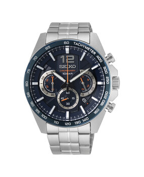 Seiko Seiko SSB345P1, Horloge Staal