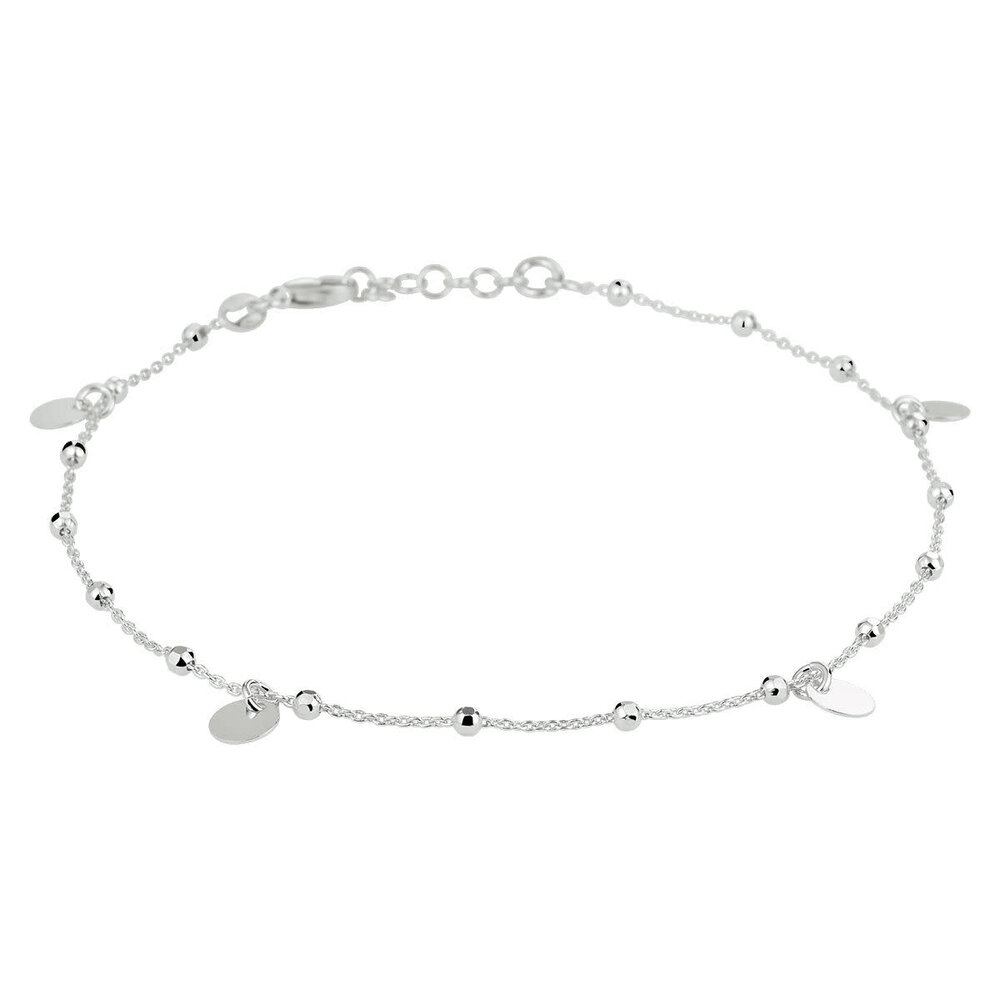 Langerak Essentials Langerak Essentials 13.33296, Enkelbandje zilver