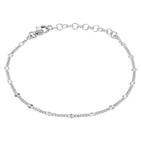 Langerak Essentials Langerak Essentials 13.32720, Enkelbandje zilver
