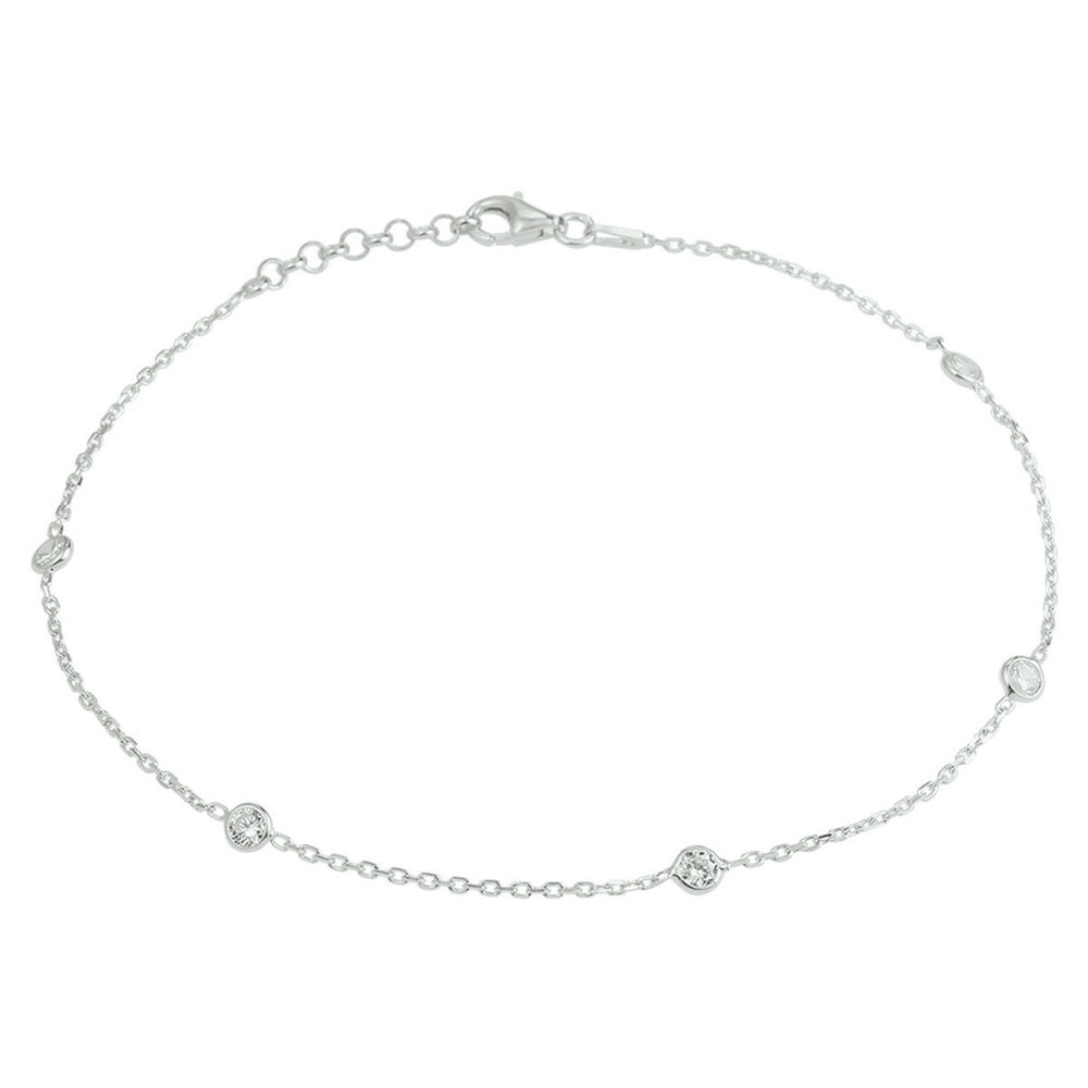Langerak Essentials Langerak Essentials 13.32780, Enkelbandje zilver