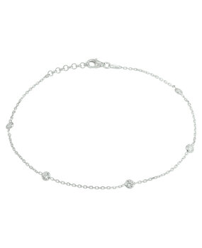 Langerak Essentials Langerak Essentials 13.32780, Enkelbandje zilver