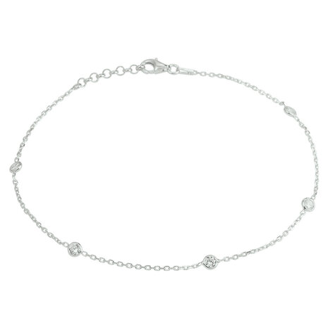 Langerak Essentials Langerak Essentials 13.32780, Enkelbandje zilver