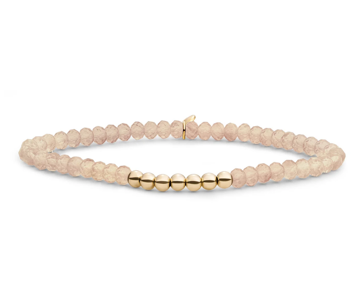 Sparkling Jewels Sparkling Jewels SB-G-4MM-RLI-G65, Kralenarmband