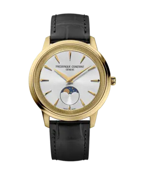 Frederique Constant Frederique Constant FC-206S3S5, Horloge leren band