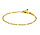 Zinzi ZIA2713G, Armband goldplated
