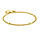 Zinzi ZIA2409G, Armband goldplated