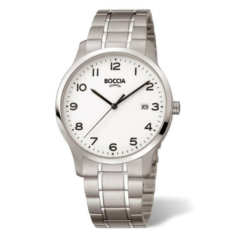 Boccia Boccia 3620-01, Horloge titanium