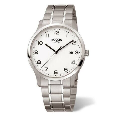 Boccia Boccia 3620-01, Horloge titanium