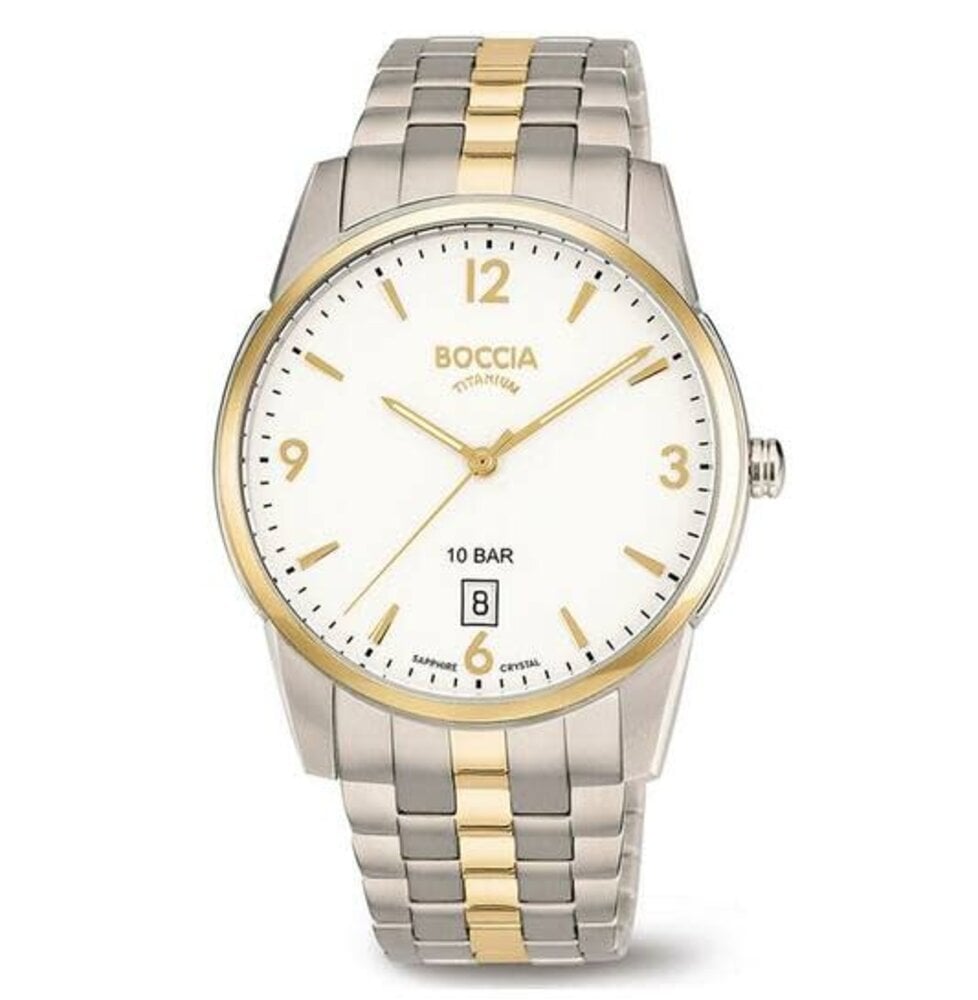 Boccia Boccia 3632-02, Horloge titanium